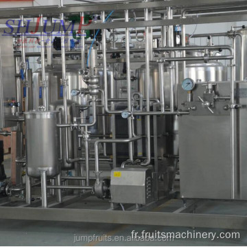 Pasteuriser la ligne de production de lait condensé laitier
